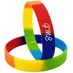 Rainbow PRIDE Silicone Bracelet Wristband