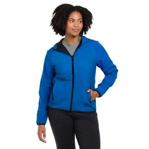 Zorrel® Linden Ladies Hooded Bonded Fleece Jacket