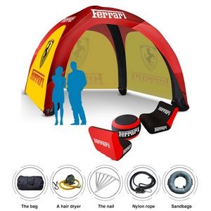 13ftx13ft Custom AirDome Inflatable Tent W/with 3x Full Walls
