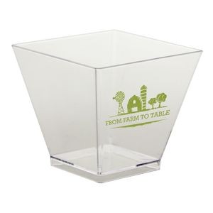 1.75 Oz. Clear Square Tasting Cup