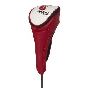 GET READY FOR GOLF - Premier Performance Golf Head Cover for Driver in Red