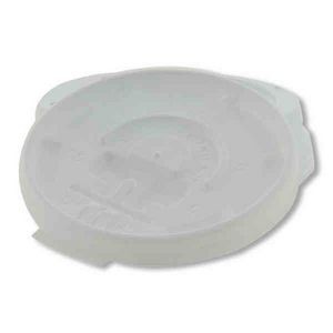 8 Oz. White Tear Back Lid for Paper Hot Cup