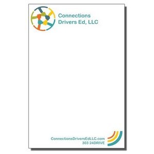 6" x 8.75" Full-Color Notepads - 25 Sheets