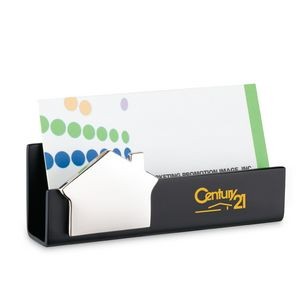 Steel Business Card Holder with House Shape Magnet