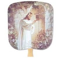 Christ Knocking at Door Stock Religious & Inspirational Fan