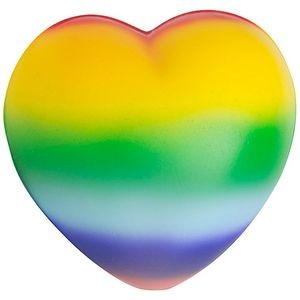 Squeezies® Stress Reliever Rainbow Sweet Heart