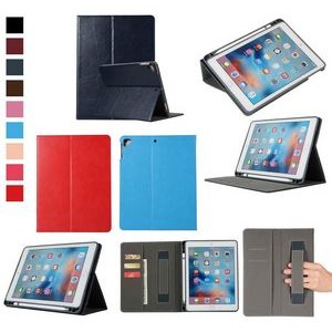 Kidder iPad 9.7" Leatherette Case with Pencil Holder