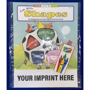 Fun With Shapes Coloring Book Fun Pack