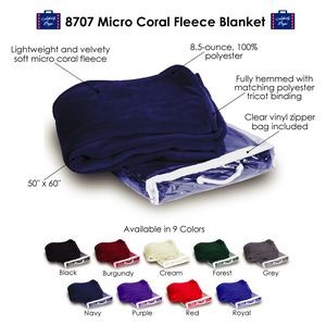 Alpine Micro Coral Fleece Blanket