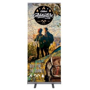 ONE CHOICE® 33.5 x 80 in. Good Roll Up Retractable Super Flat Vinyl Graphic Package