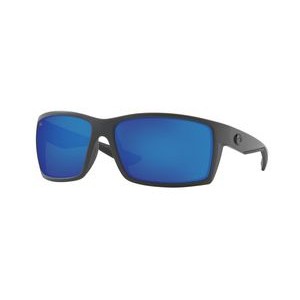 Costa® Del Mar Reefton Sunglasses w/Matte Gray & Blue Mirror Lenses