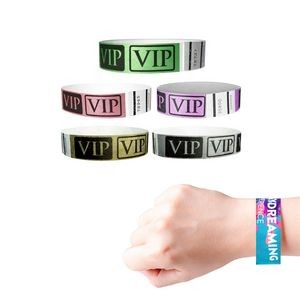 3/4" Full Color Waterproof Paper Wristband