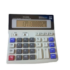 Desk Calculator Large Numbers,12 Digit Calculators Large Display Clearly
