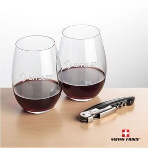 Swiss Force® Opener & 2 Laurent Wine - Black