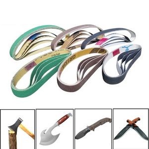 24 Pcs 1/2" x 12" Replacement Belt Kit Tool Sharpener