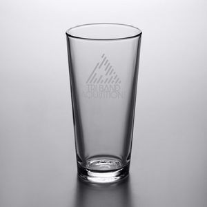 Deep Etched or Laser Engraved Libbey® Restaurant Basics 20 oz. Rim Tempered Tall Mixing Glass