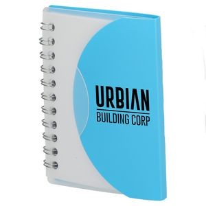 3.4" x 4.5" FSC® Recycled Post Spiral Notebook