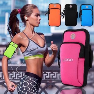 Multifunctional Sports Water Resistant Neoprene Armband for 6'' Cellphone