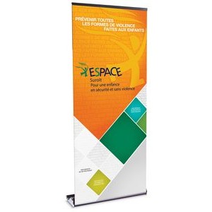 Retractable Banner & Stand - S/S Whale Series (33.5"w x 82"h)