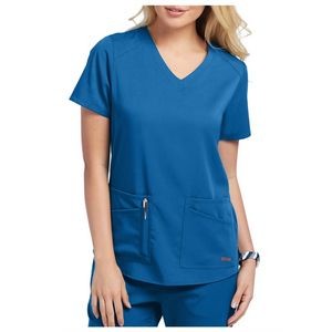 Barco® Grey's Anatomy® Women's V-Neck 4 Pocket Scrubs Top