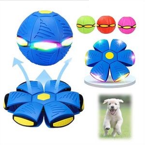 Flying LED Saucer Dog Toy