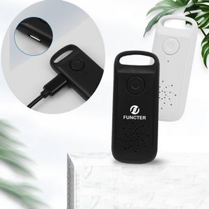 Rectangle Shaped Wireless Smart Tracker Anti-Lost Device Keychain Key Finder W/ Rechargeable Battery