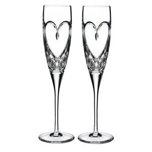 Waterford® 7 Oz. Bridal True Love Toasting Flute Glass (Set of 2)