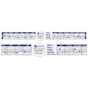 Circle Monitor/Keyboard Strip Calendar (16"x2")