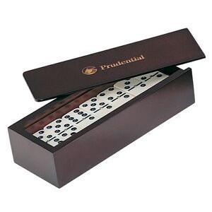 28-Piece Domino Set in Rosewood Box