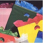 1.25 Mil Low Density Die-Cut Handle Plastic Bag (9"x12")