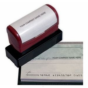 Pre-Inked Personalized Pay-To Stamp