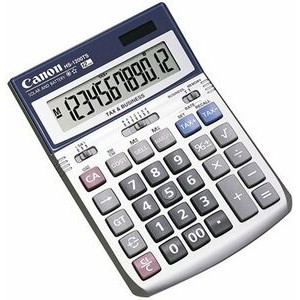 Canon HS1200TS Metallic 12-Digit Portable Calculator