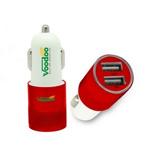 Javelin USB Car Charger - Red