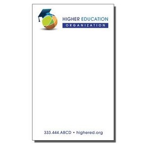 3" x 5" Full-Color Notepads - 50 Sheets
