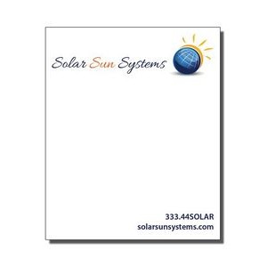 3.5" x 4.25" Full-Color Notepads - 100 Sheets