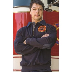 The USA-Made Denim Collar Firefighter's Jobshirt