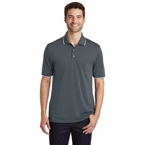 Port Authority® Dry Zone® UV Micro-Mesh Tipped Polo Shirt
