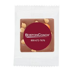 Bite Size Belgian Chocolate Square with Reese's® Pieces & Peanut Butter Chips