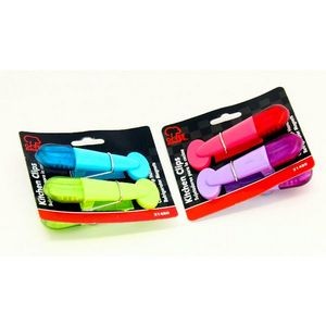 Magnetic Clip Sets - 2 Piece, Assorted Colors (Case of 144)