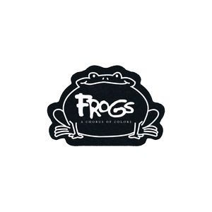 4" Econo Flat Tire Frog Coaster