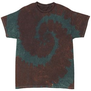 Sunset Spiral Mineral Wash Short Sleeve T-Shirt