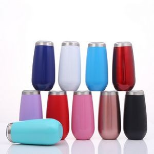 6 Oz. Double Wall Stainless Steel Wine Tumbler