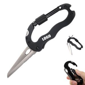 Multi Carabiner Pocket Knife