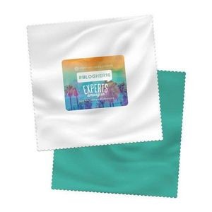 Full-Color Microfiber Cleaning Cloth (1 Location)