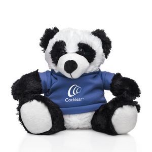 Silas Plush 8.5" Panda & T-Shirt - Royal Blue