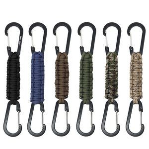 Emergency Rope With Dual Carabiner