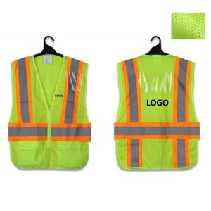 Custom Mesh Reflective Safety Vest