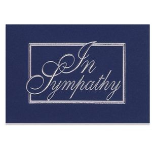 Sympathy Everyday Business Note Card (3 1/2"x5")