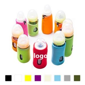 Insulated Bottle Sleeve w/See Through Design