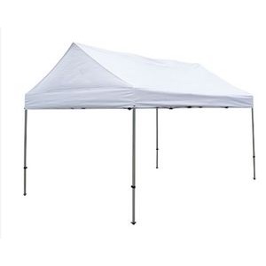 10' x 15' Gable Tent Canopy - Full Color Imprint, 3 Locations